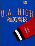 My Hero Academia U.A. High Todoroki Multicolored Varsity Crewneck - BoxLunch Exclusive, MULTI, alternate