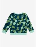 Our Universe Star Wars The Mandalorian The Child Camo Toddler Crewneck - BoxLunch Exclusive, GREEN, alternate