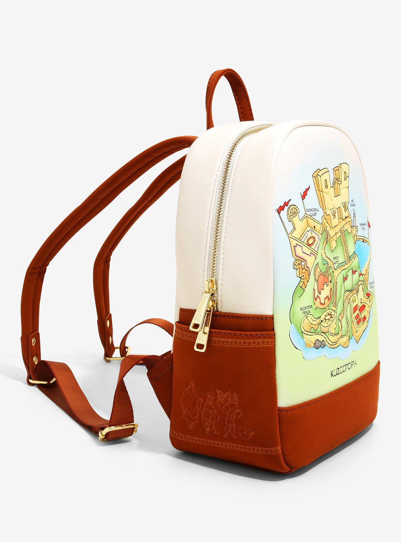 Loungefly Disney The Emperor s New Groove Kuzcotopia Mini Backpack BoxLunch Exclusive BoxLunch