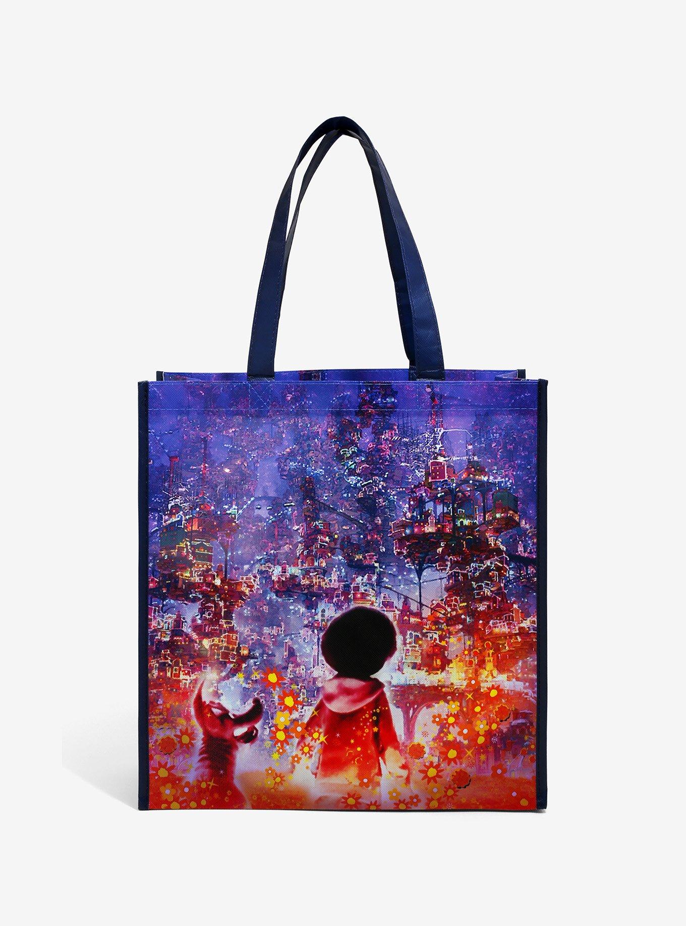 Loungefly Disney Pixar Coco Reusable Tote - BoxLunch Exclusive, , alternate