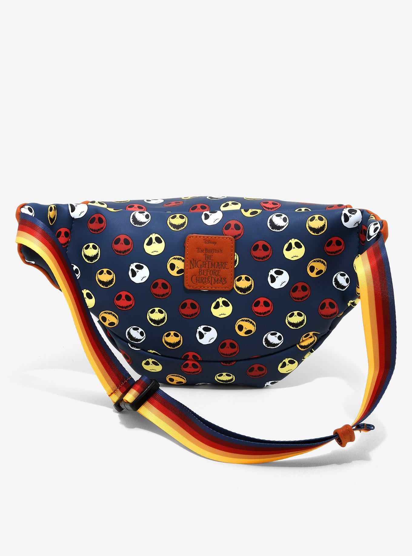 Loungefly Disney The Nightmare Before Christmas Jack Faces Fanny Pack - BoxLunch Exclusive, , alternate