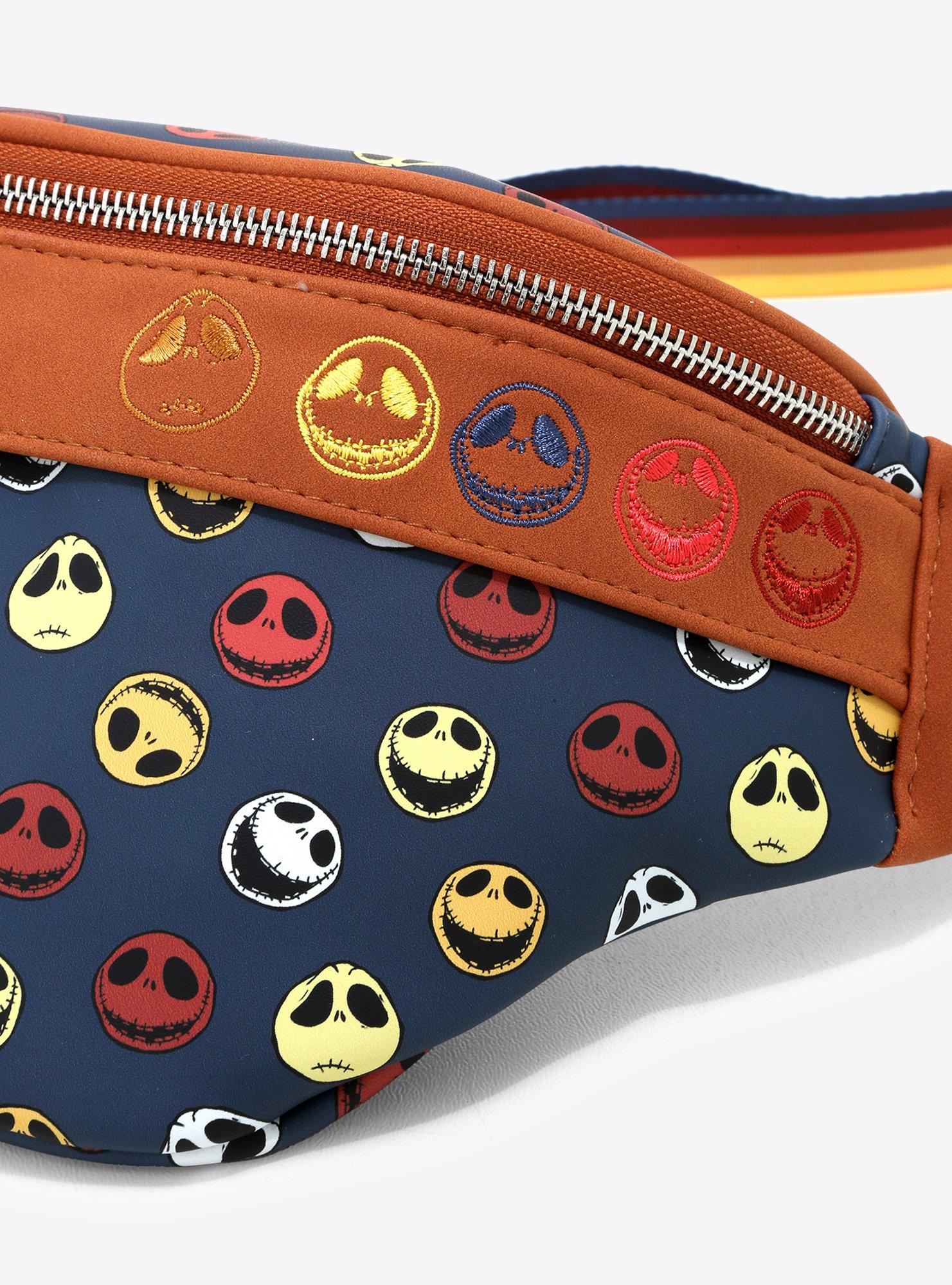 Loungefly Disney The Nightmare Before Christmas Jack Faces Fanny Pack - BoxLunch Exclusive, , alternate