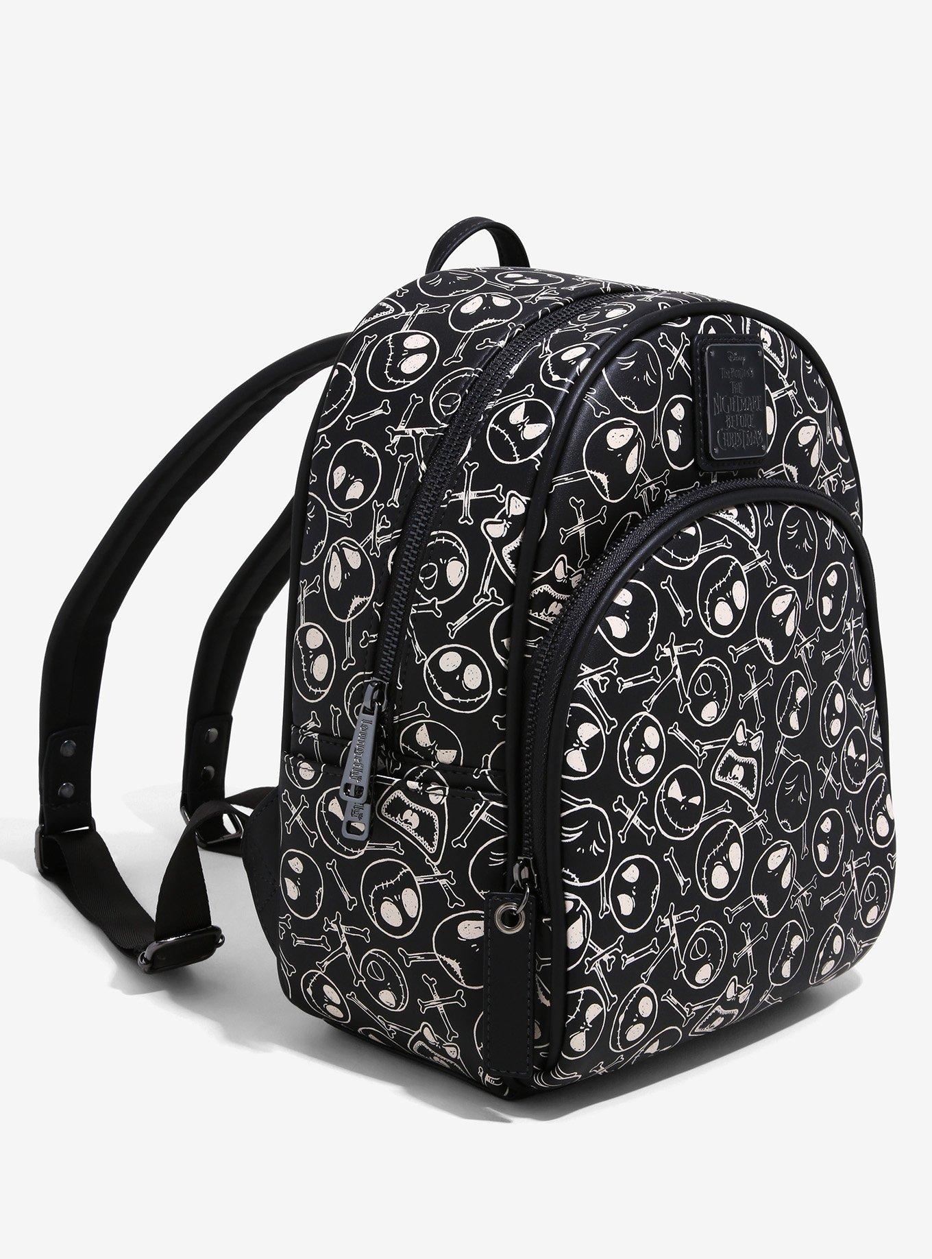 Loungefly Disney The Nightmare Before Christmas Jack Skellington Skull and Bones Mini Backpack - BoxLunch Exclusive, , alternate