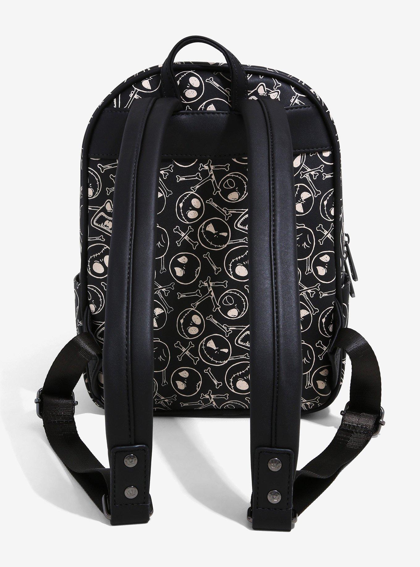 Loungefly Disney The Nightmare Before Christmas Jack Skellington Skull and Bones Mini Backpack - BoxLunch Exclusive, , alternate