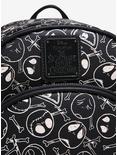 Loungefly Disney The Nightmare Before Christmas Jack Skellington Skull and Bones Mini Backpack - BoxLunch Exclusive, , alternate