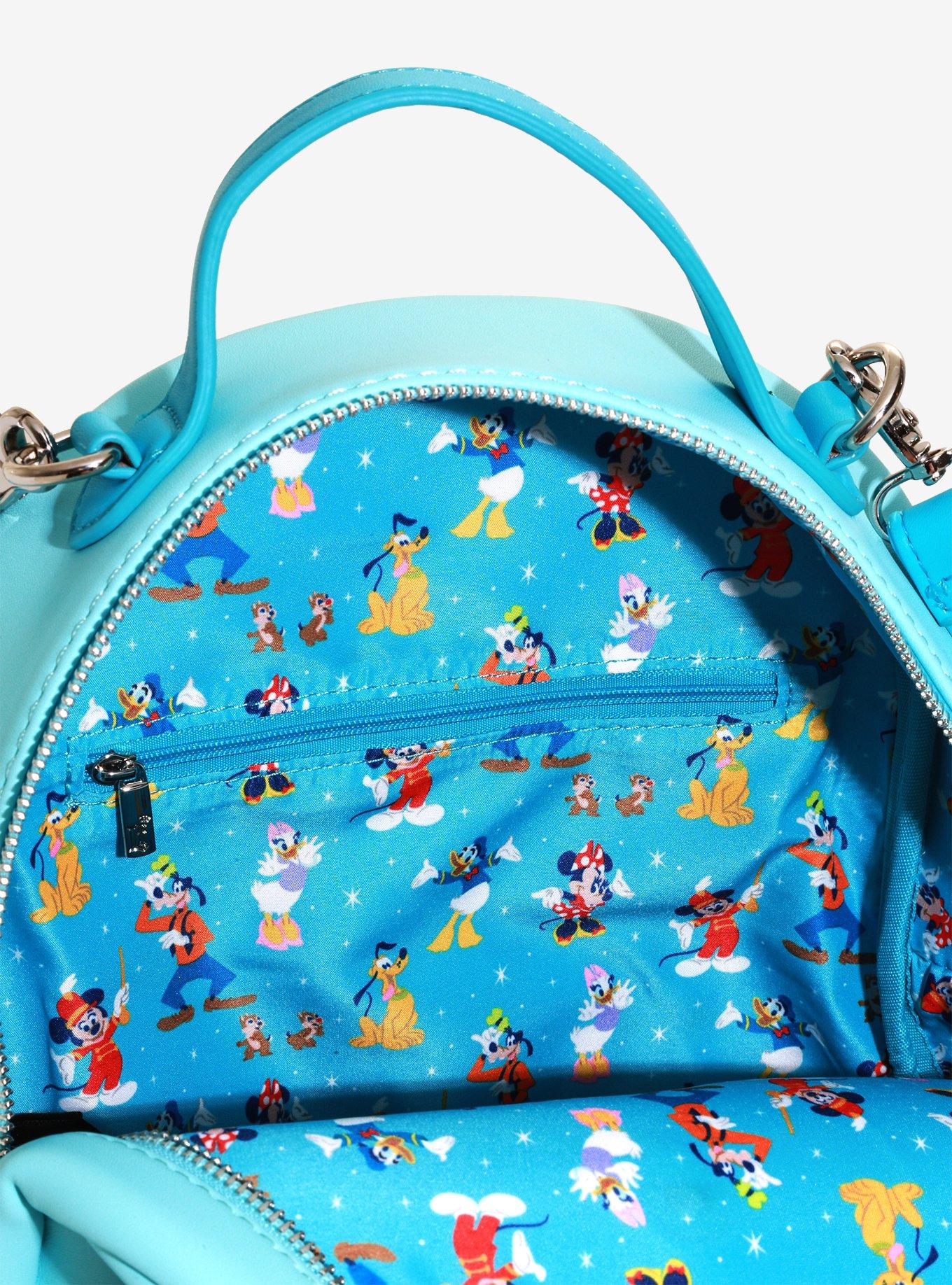 Loungefly Disneyland 65th Anniversary Convertible Mini Backpack - BoxLunch Exclusive, , alternate