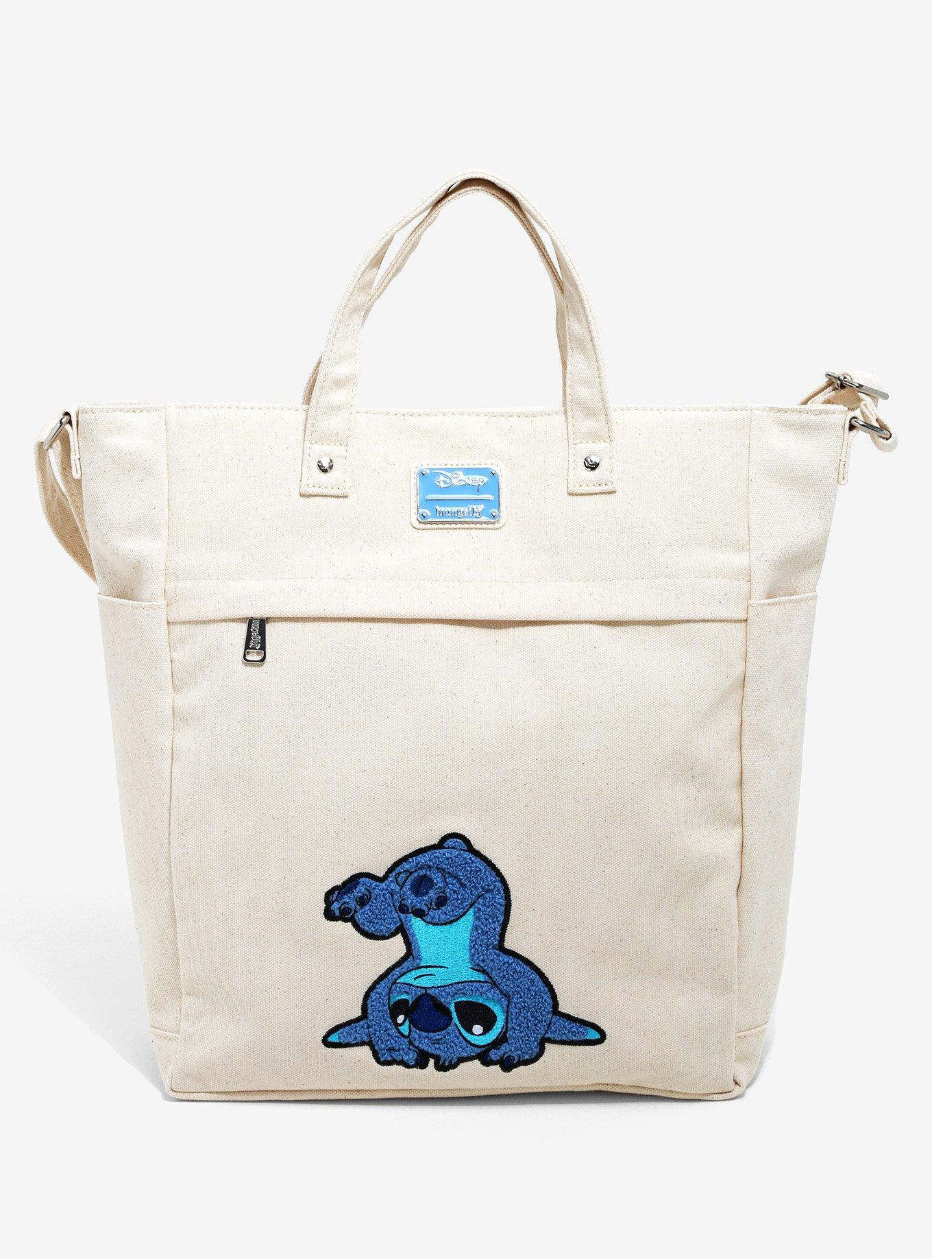 Loungefly Disney Lilo & Stitch Chenille Tote - BoxLunch Exclusive, , alternate
