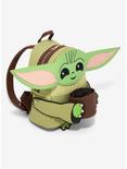 Loungefly Star Wars The Mandalorian The Child with Cup Figural Mini Backpack - BoxLunch Exclusive, , alternate