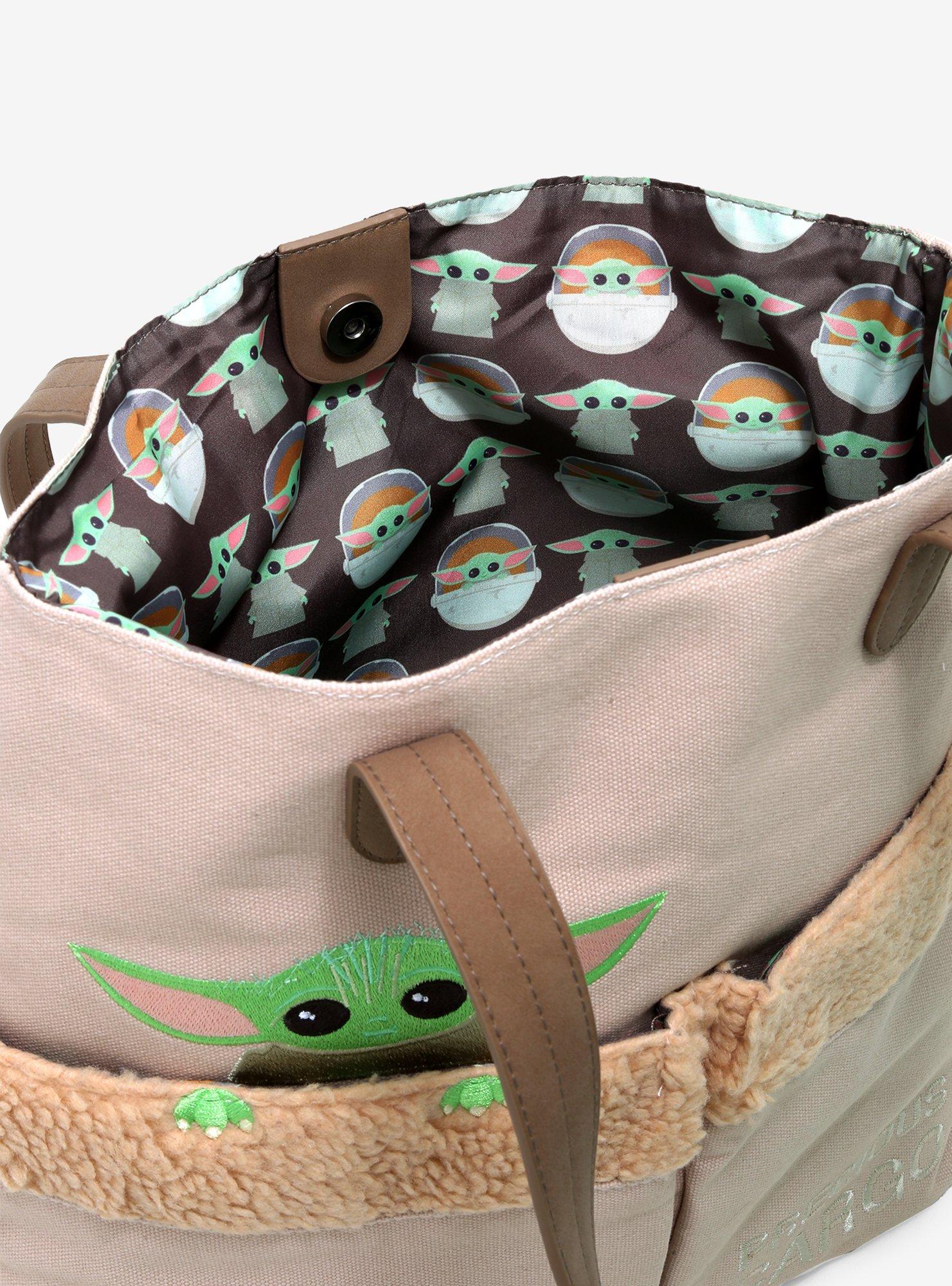 Loungefly Star Wars The Mandalorian The Child Precious Cargo Tote - BoxLunch Exclusive, , alternate
