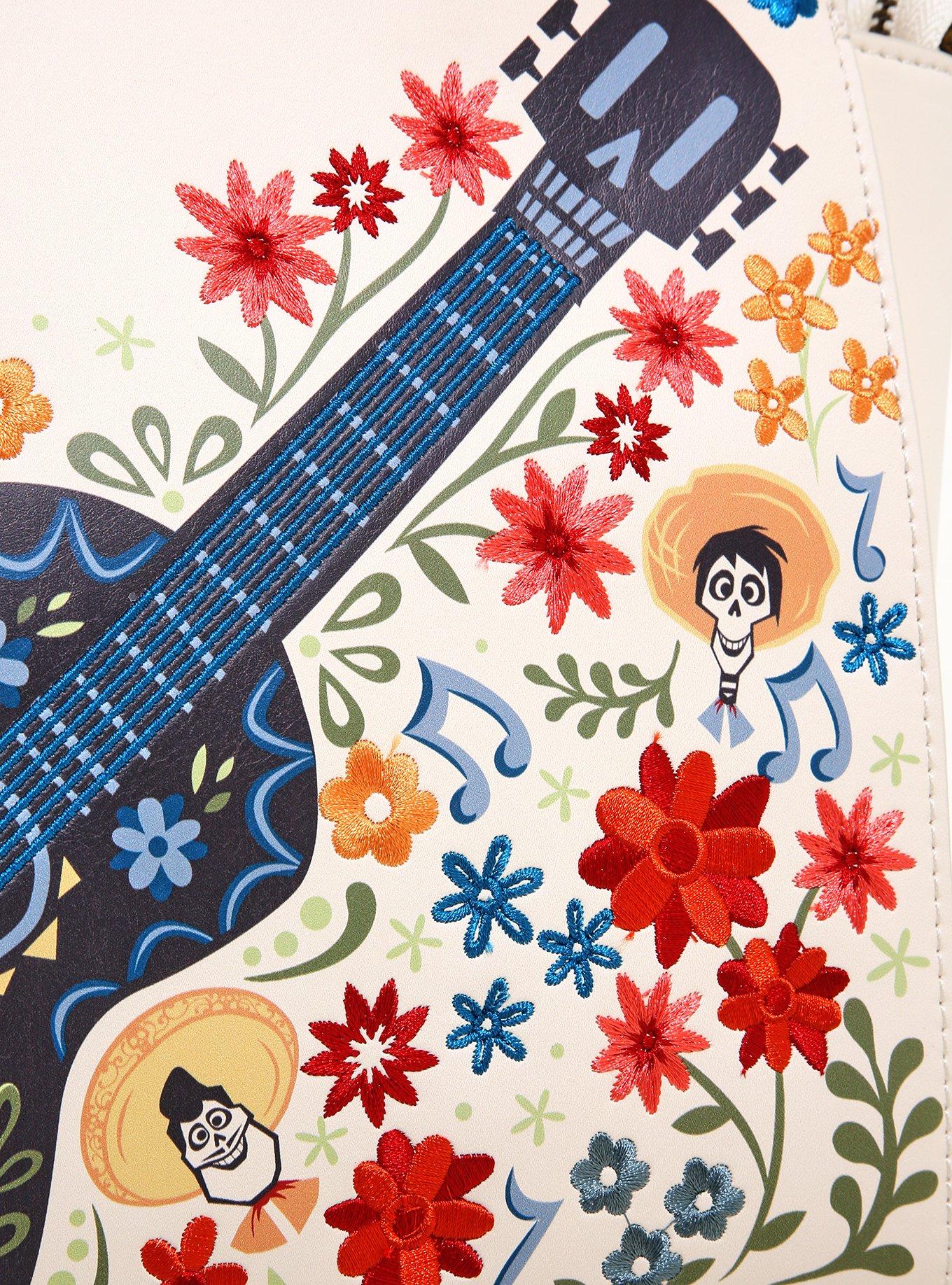 Loungefly Disney Pixar Coco Floral Handbag - BoxLunch Exclusive, , alternate