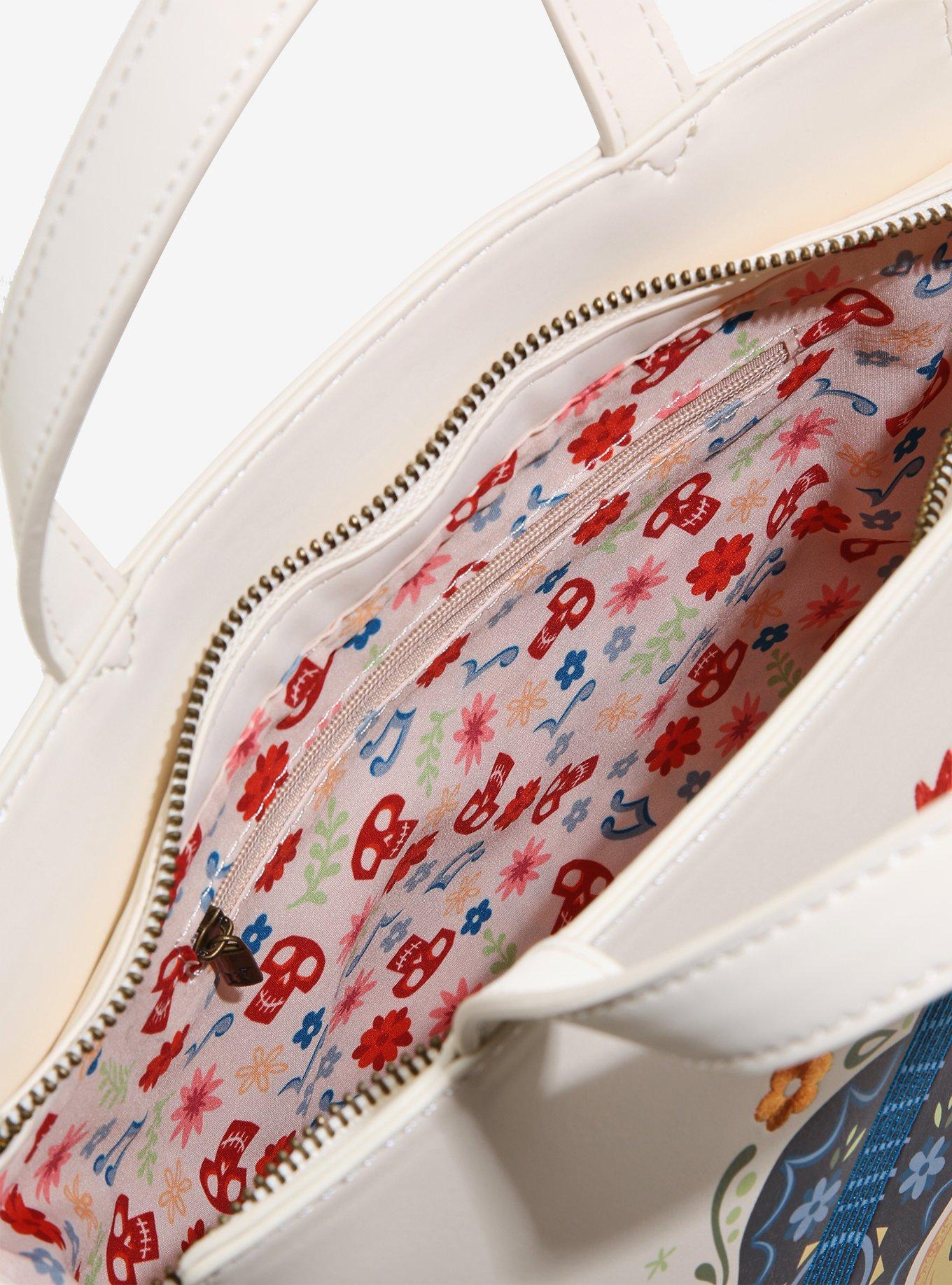 Loungefly Disney Pixar Coco Floral Handbag - BoxLunch Exclusive, , alternate