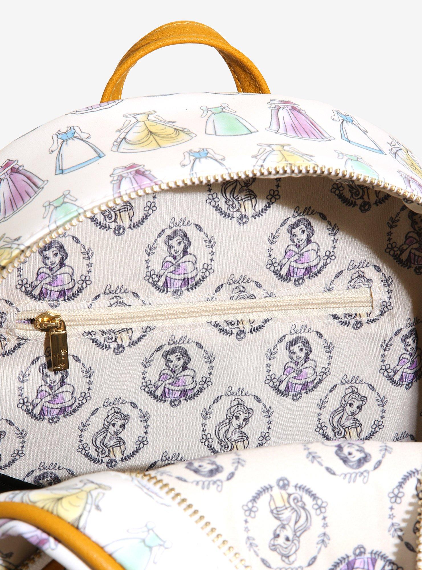 Loungefly Disney Beauty and the Beast Dresses Mini Backpack - BoxLunch Exclusive, , alternate