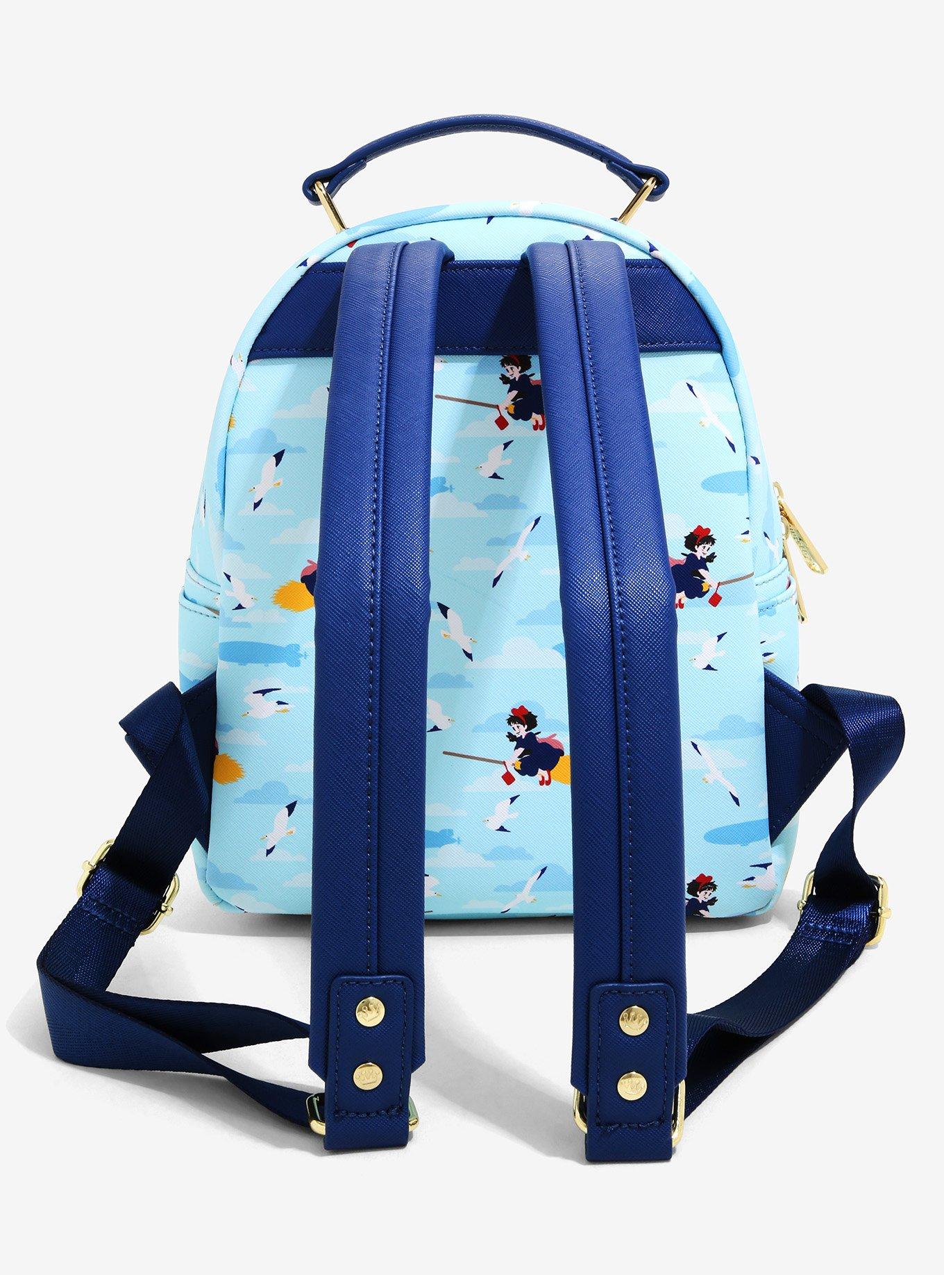 Studio Ghibli Kiki's Delivery Service Kiki Allover Print Mini Backpack - BoxLunch Exclusive, , alternate