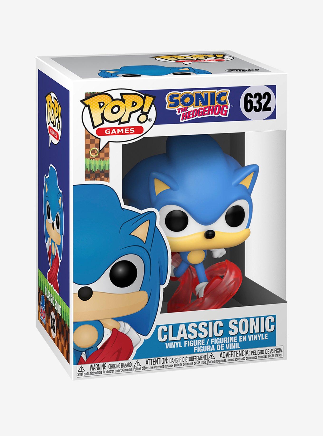 Funko Sonic The Hedgehog Pop! Games Classic Sonic Vinyl Figure, , alternate