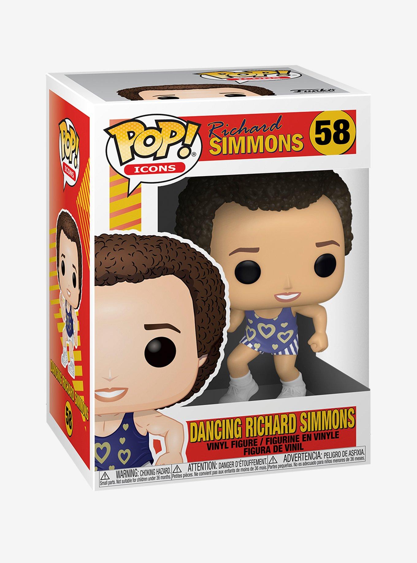 Funko Richard Simmons Pop! Icons Dancing Richard Simmons Vinyl Figure, , alternate