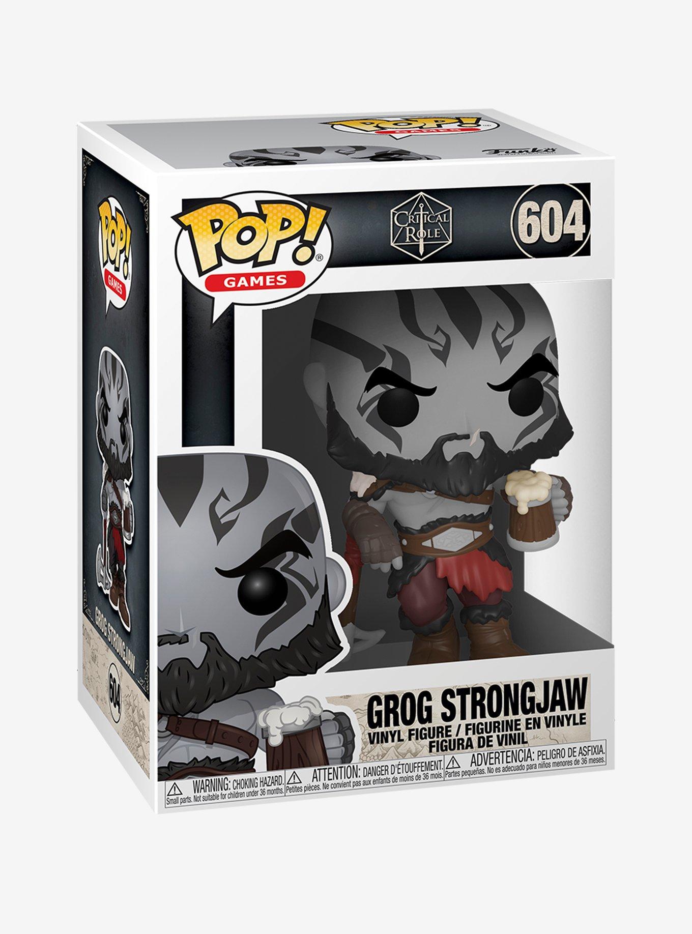 Funko Critical Role Pop! Games Grog Strongjaw Vinyl Figure, , alternate