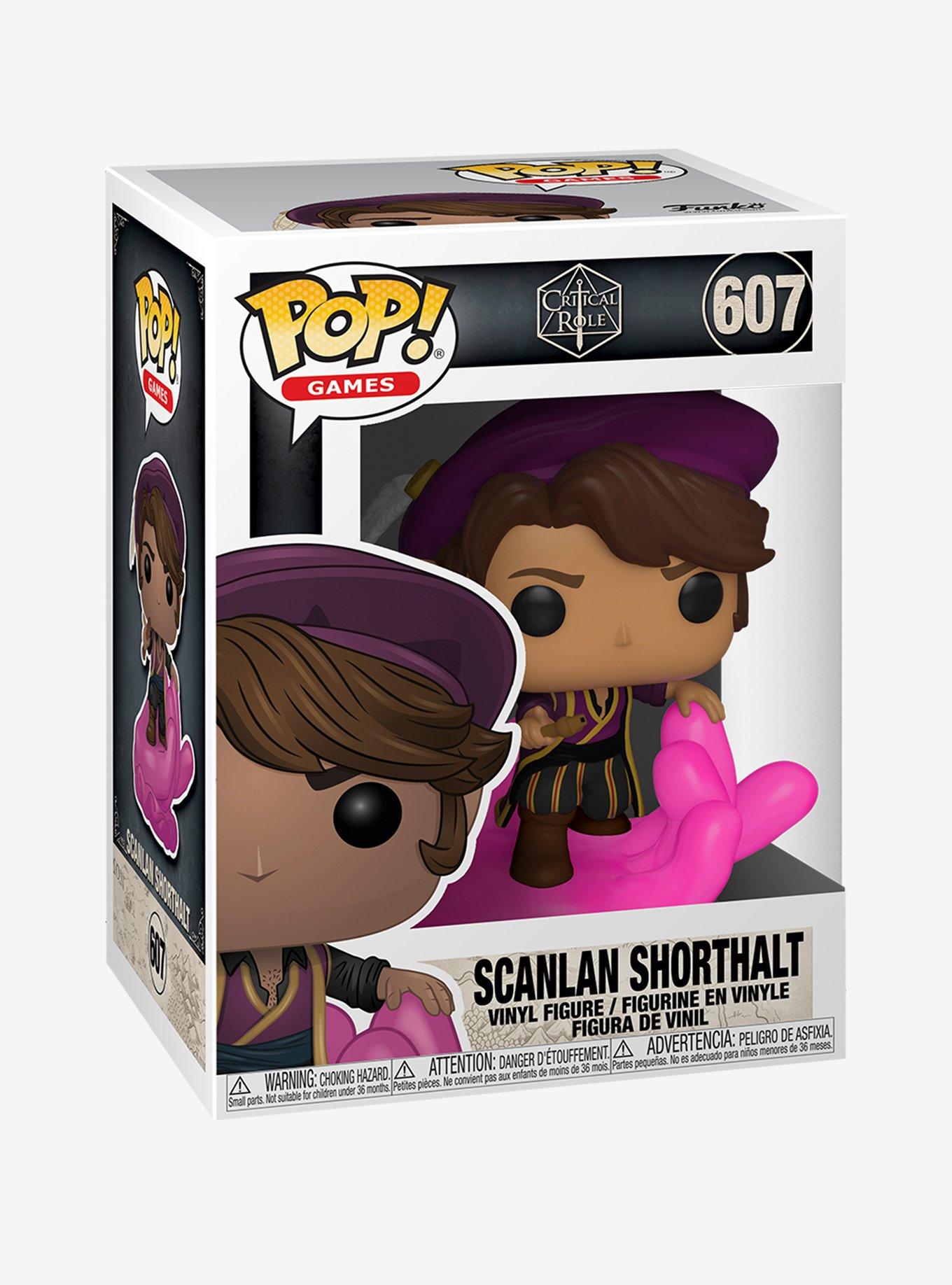 Funko Critical Role Pop! Games Scanlan Shorthalt Vinyl Figure, , alternate