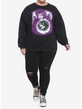 Labyrinth Purple Poster Girls Sweatshirt Plus Size, MULTI, alternate