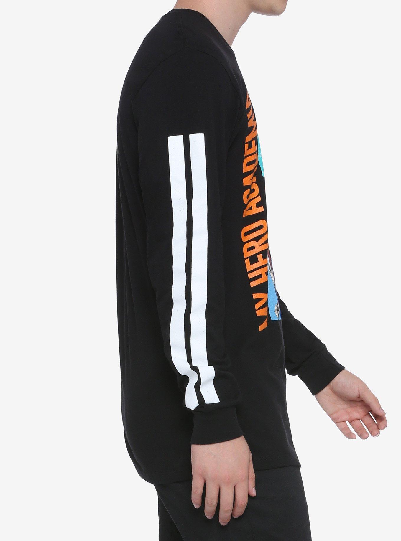 My Hero Academia Hero Trio Hero Panel Long-Sleeve T-Shirt, MULTI, alternate