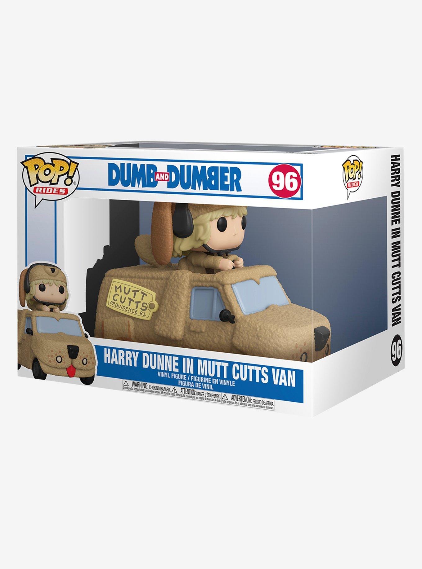 Funko Pop! Rides Dumb and Dumber Harry Dunne in Mutt Cutts Van Vinyl Figure, , alternate