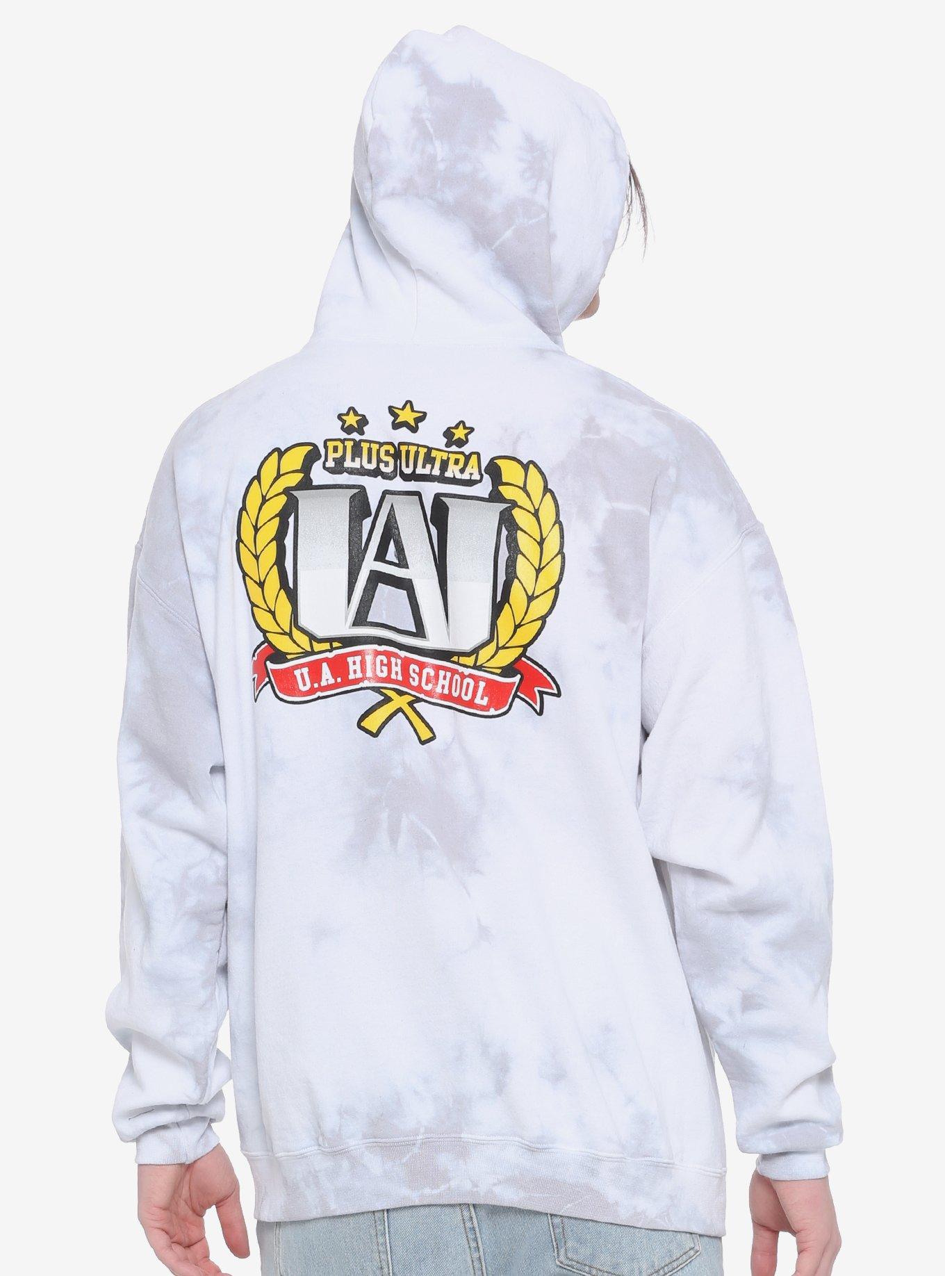 My Hero Academia U.A. High Tie-Dye Hoodie, MULTI, alternate