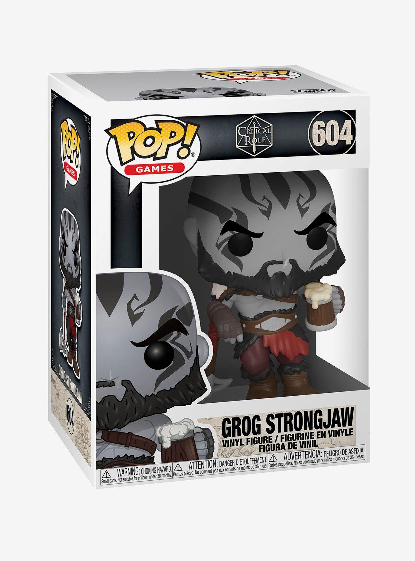Funko Pop! Games Critical Role Vox Machina Grog Strongjaw Vinyl Figure, , alternate