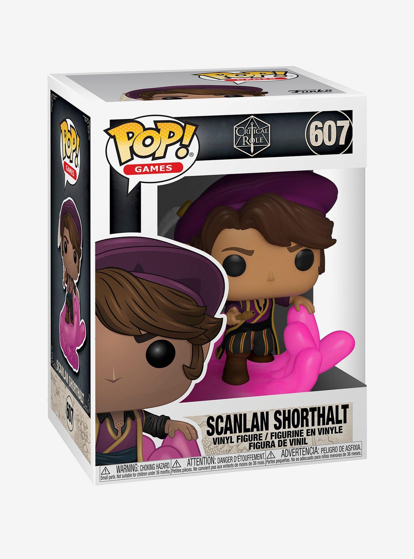 Funko Pop! Games Critical Role Vox Machina Scanlan Shorthalt Vinyl Figure, , alternate