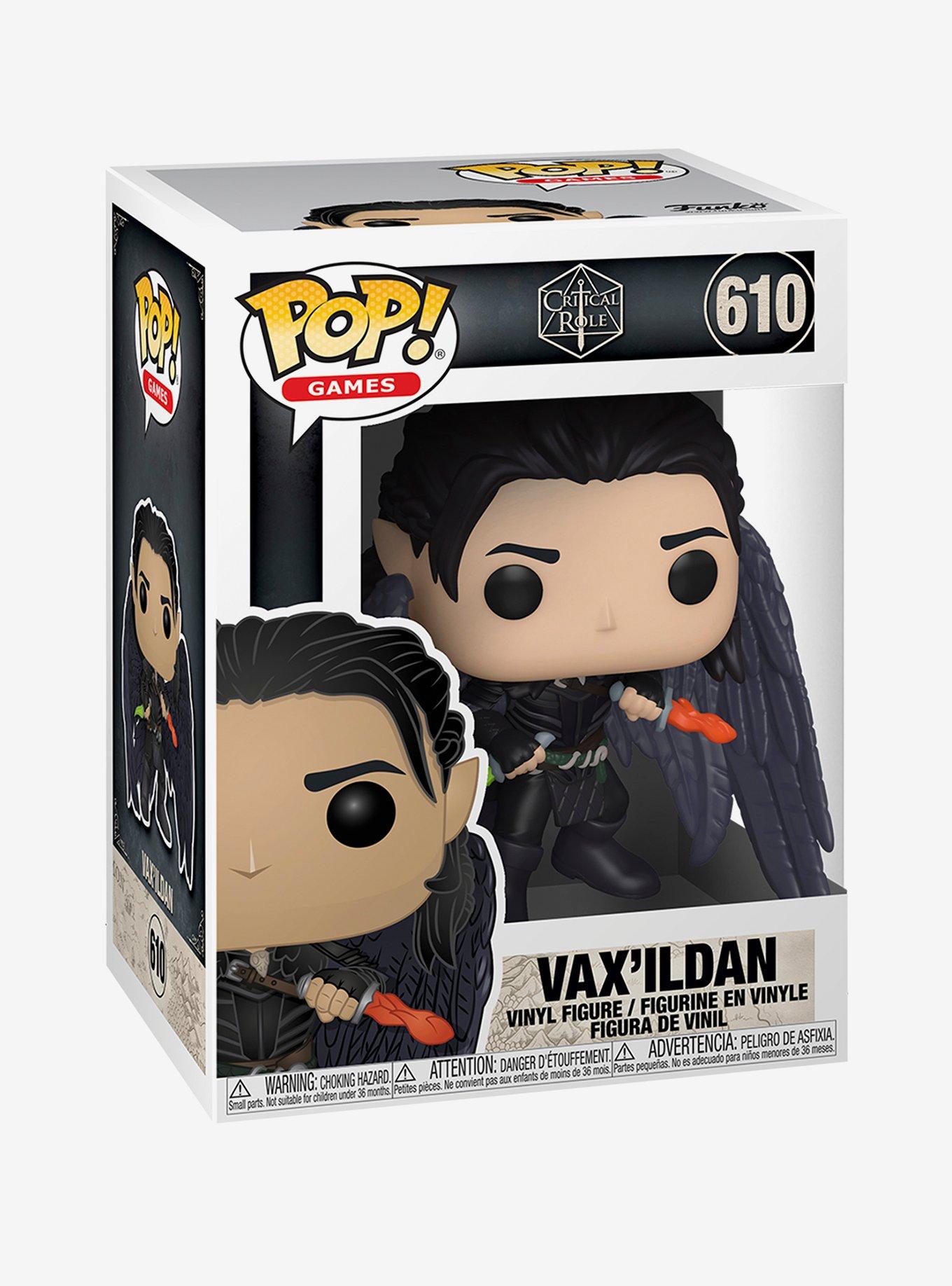 Funko Pop! Games Critical Role Vox Machina Vax'ildan Vinyl Figure, , alternate