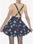 Naruto Shippuden X Hello Kitty And Friends Group Suspender Skirt, BLACK, alternate