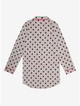 Disney Minnie Mouse Notched Collar Women's Sleep Shirt, HEATHER GREY, alternate