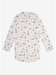 Disney Winnie the Pooh Notched Collar Women's Sleep Shirt, WHITE, alternate
