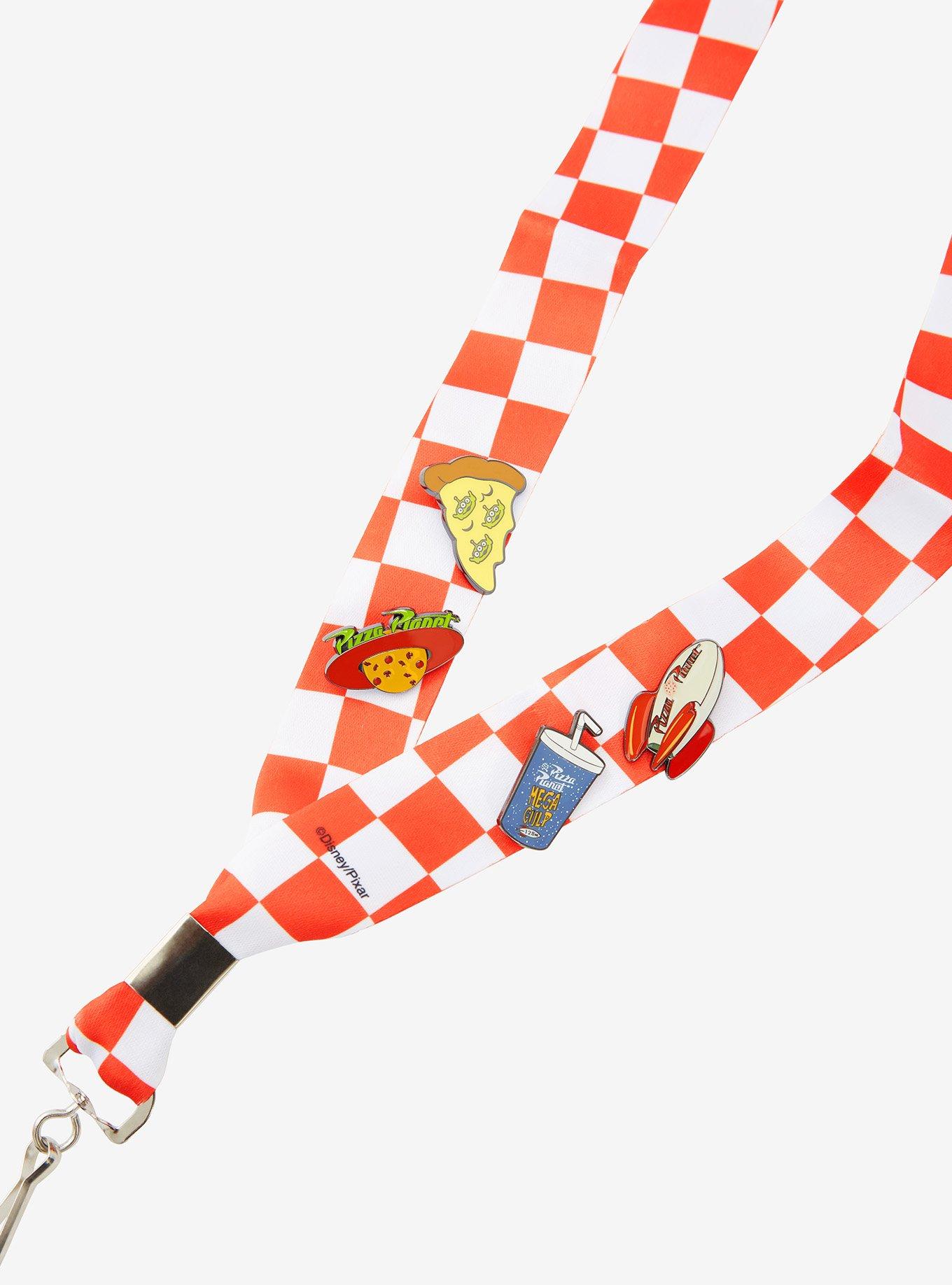 Loungefly Disney Pixar Toy Story Pizza Planet Lanyard & Enamel Pin Set, , alternate