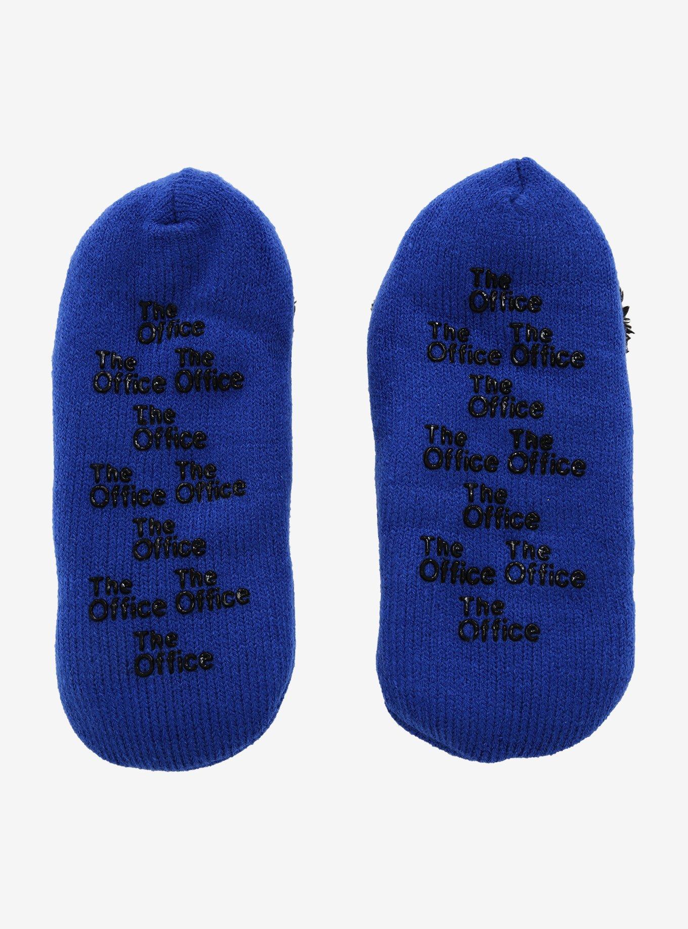 The Office Dunder Mifflin Slipper Socks - BoxLunch Exclusive, , alternate
