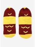 Harry Potter Gryffindor Striped Slipper Socks - BoxLunch Exclusive, , alternate