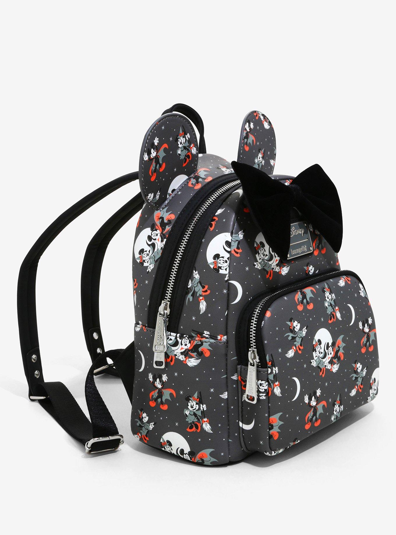 Loungefly Disney Mickey & Minnie Halloween Mini Backpack, , alternate