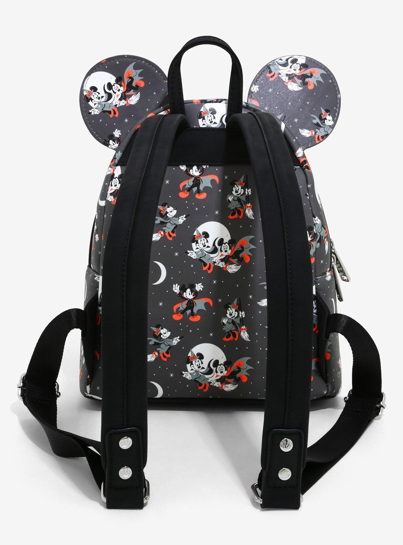 Loungefly Disney Mickey & Minnie Halloween Mini Backpack, , alternate