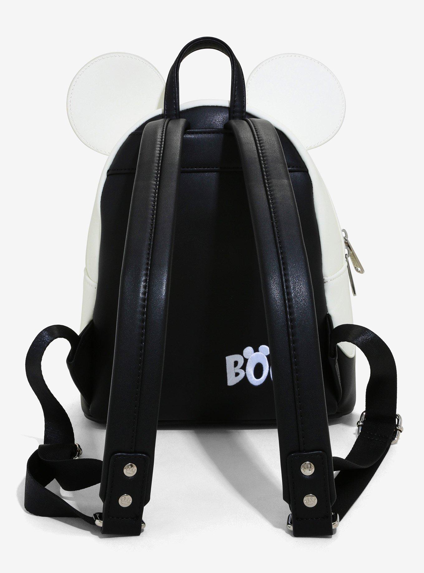Loungefly Disney Mickey Mouse Ghost Glow-in-the-Dark Mini Backpack, , alternate