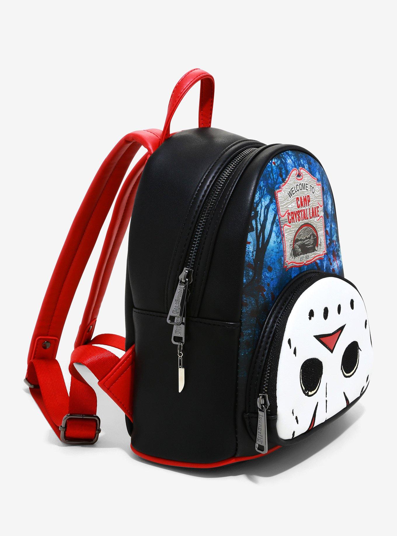 Loungefly Friday the 13th Camp Crystal Lake Mini Backpack, , alternate