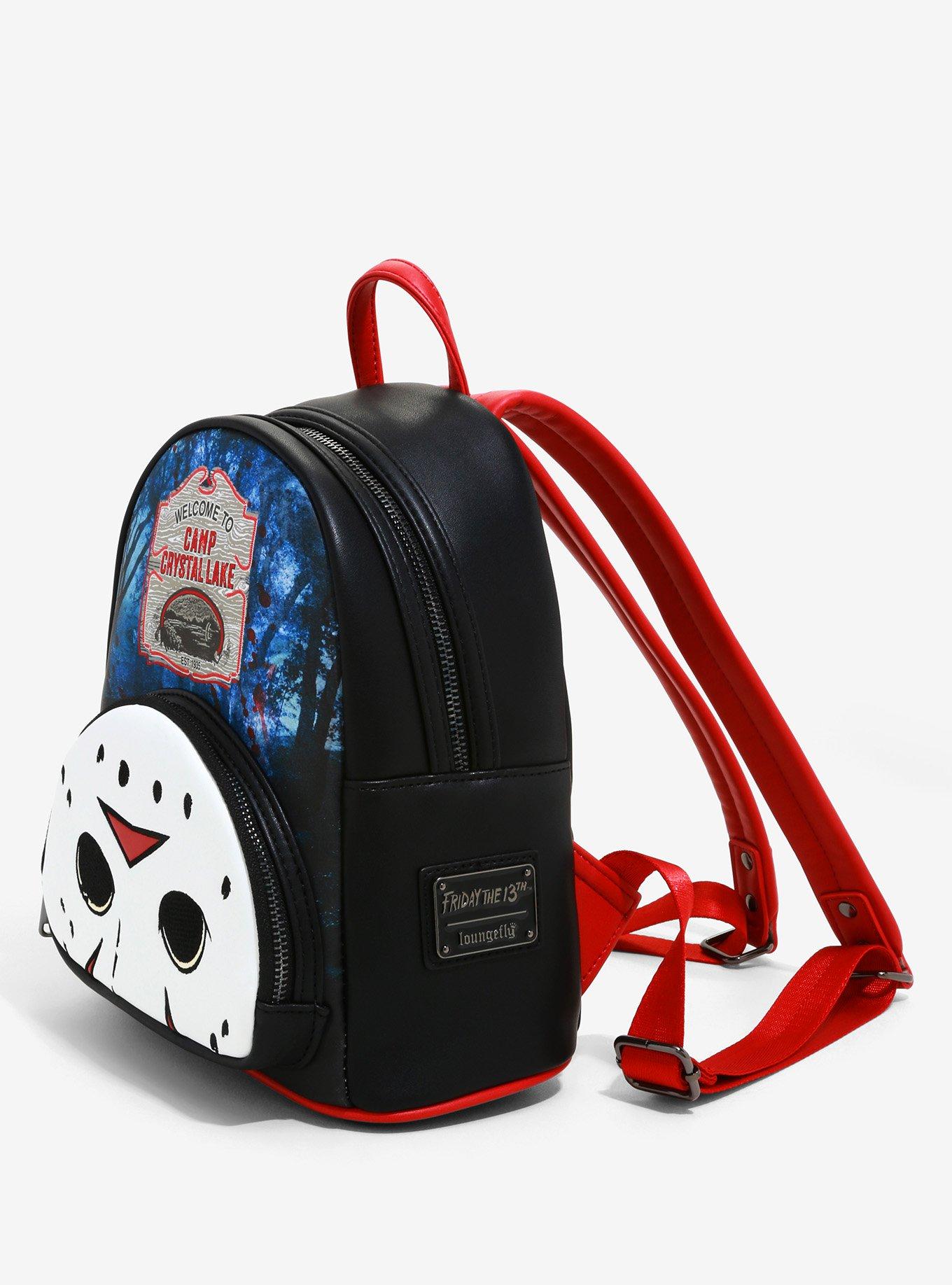 Loungefly Friday the 13th Camp Crystal Lake Mini Backpack, , alternate