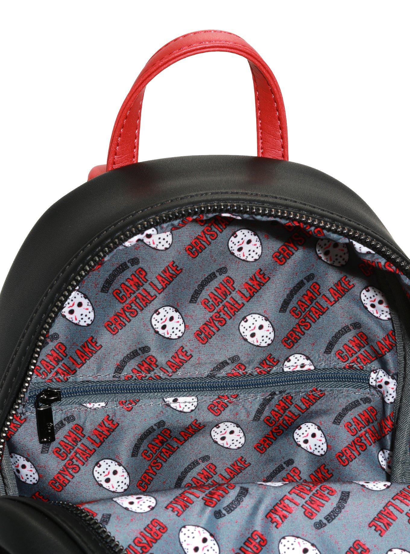 Loungefly Friday the 13th Camp Crystal Lake Mini Backpack, , alternate