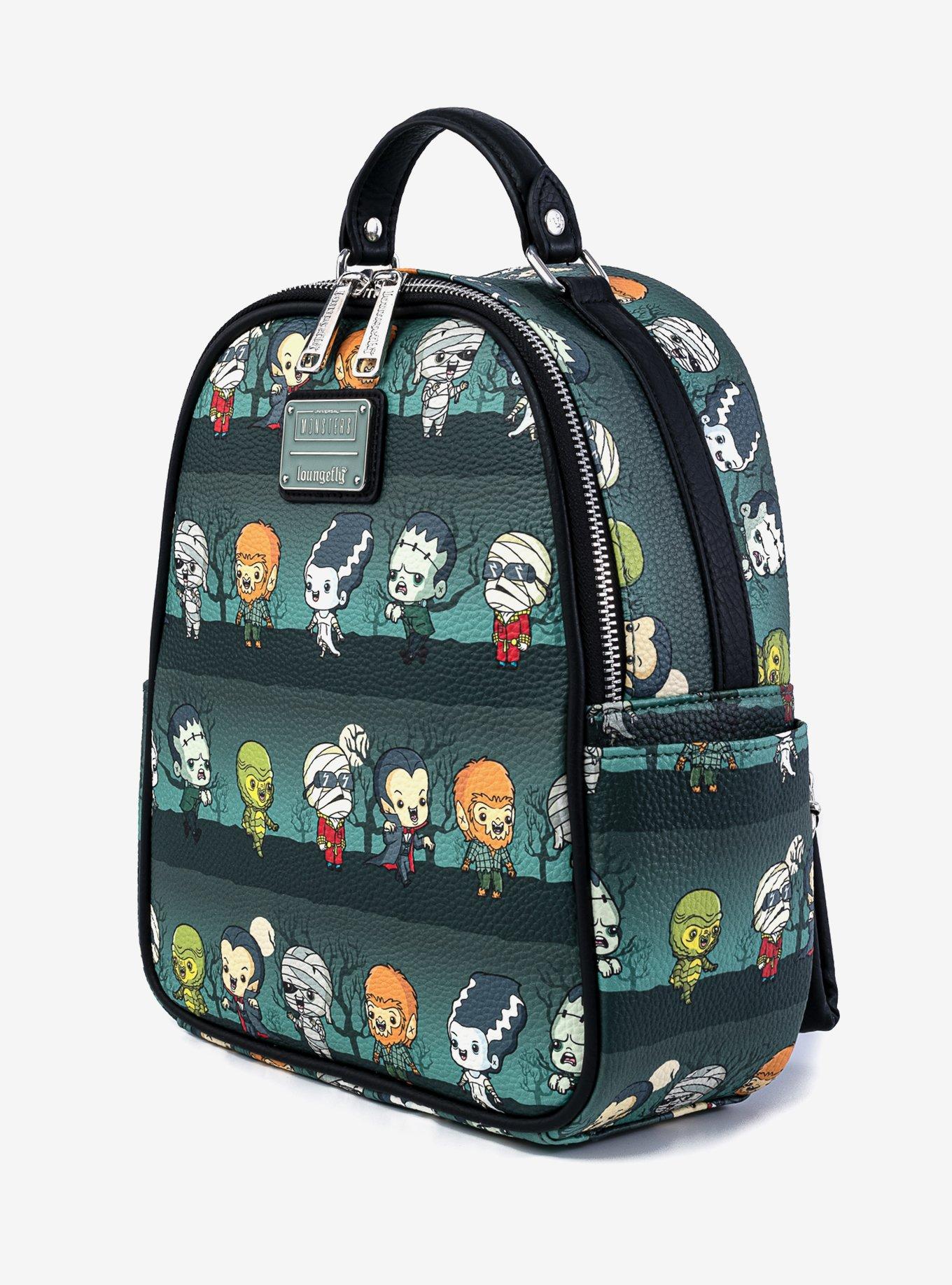 Loungefly Universal Monsters Chibi Mini Backpack, , alternate