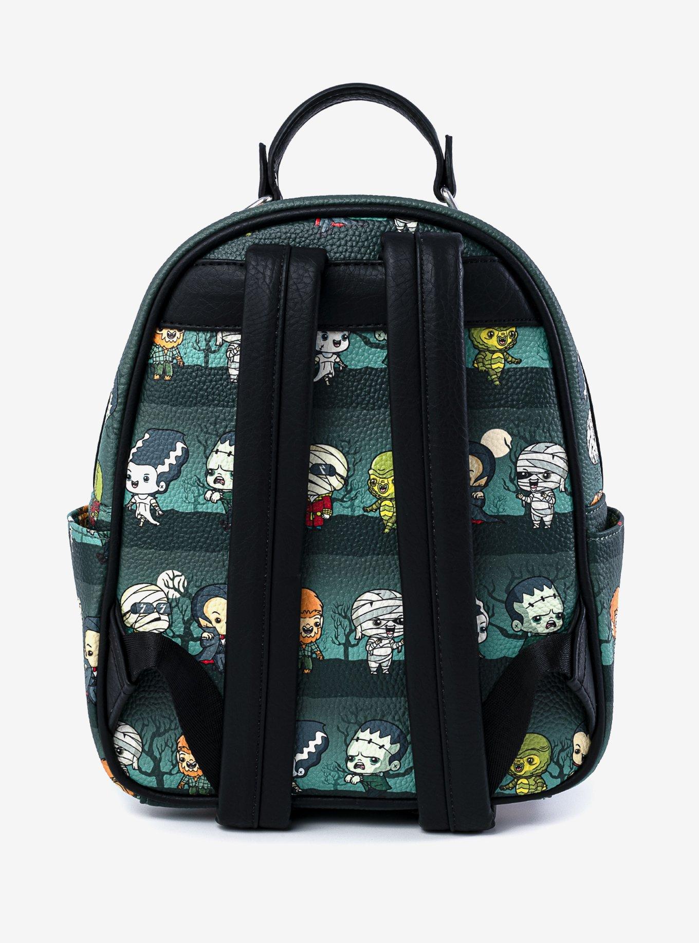Loungefly Universal Monsters Chibi Mini Backpack, , alternate