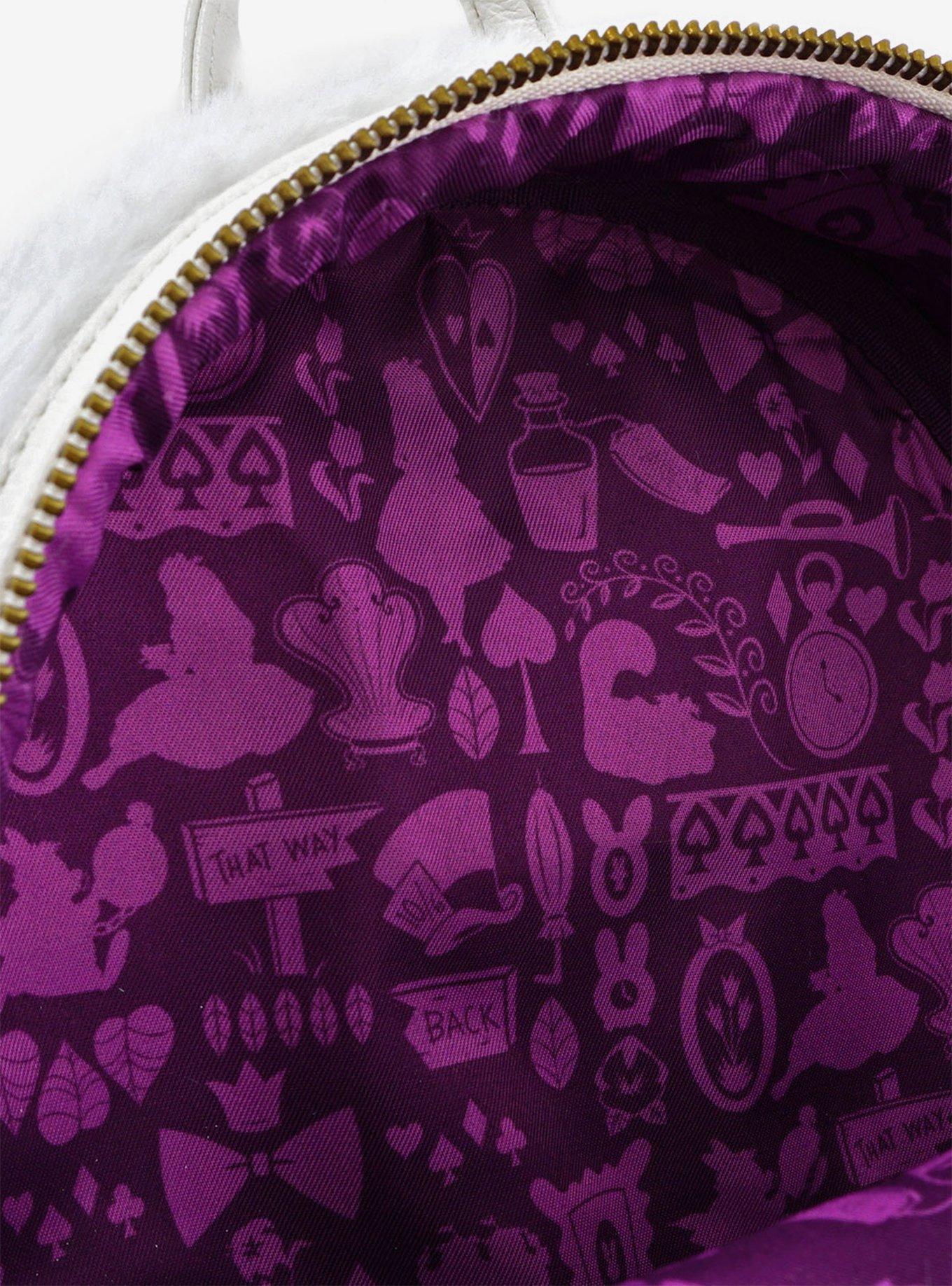 Loungefly Disney Alice in Wonderland White Rabbit Mini Backpack, , alternate