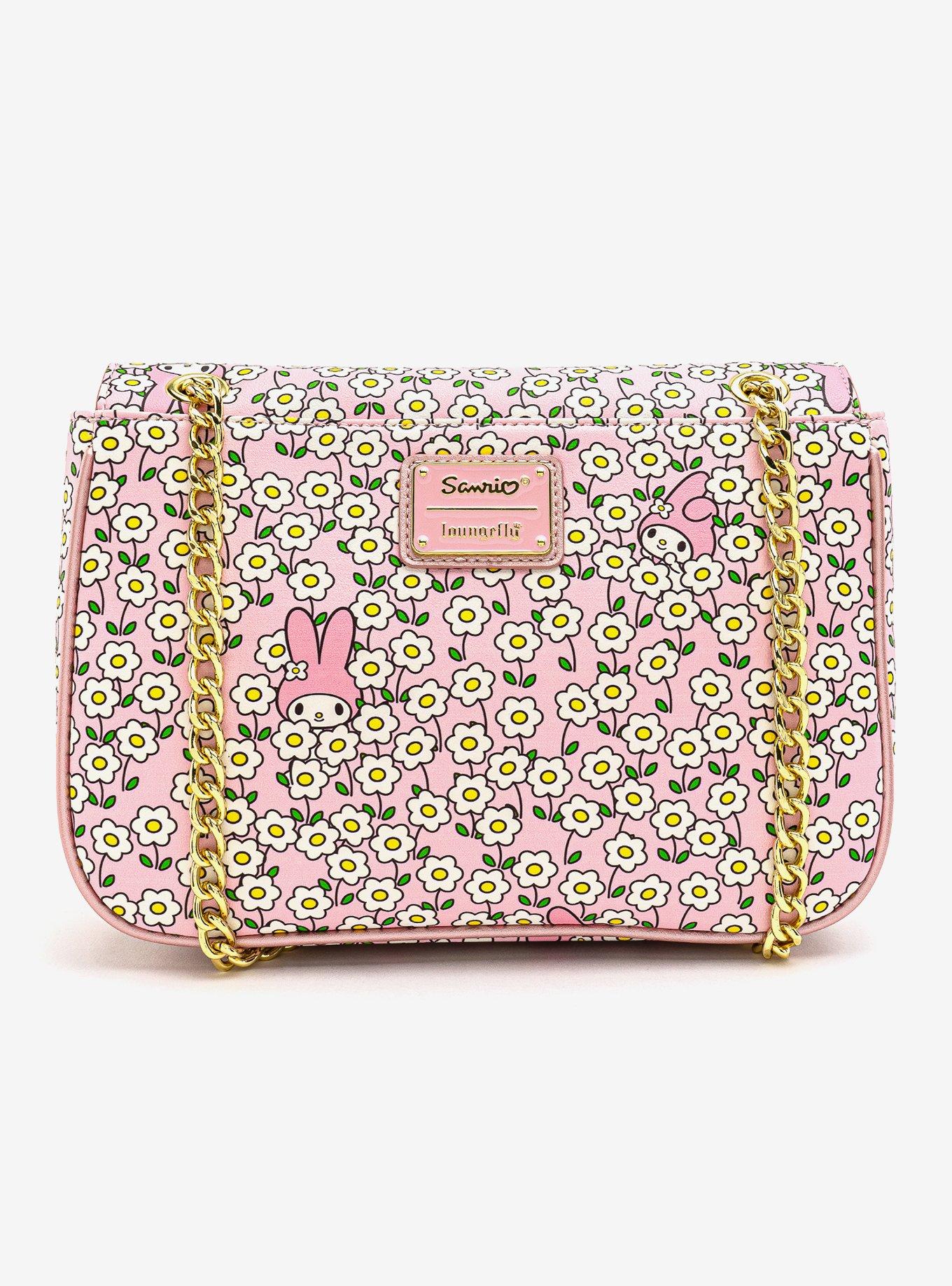Loungefly Sanrio My Melody Flower Field Crossbody Bag, , alternate