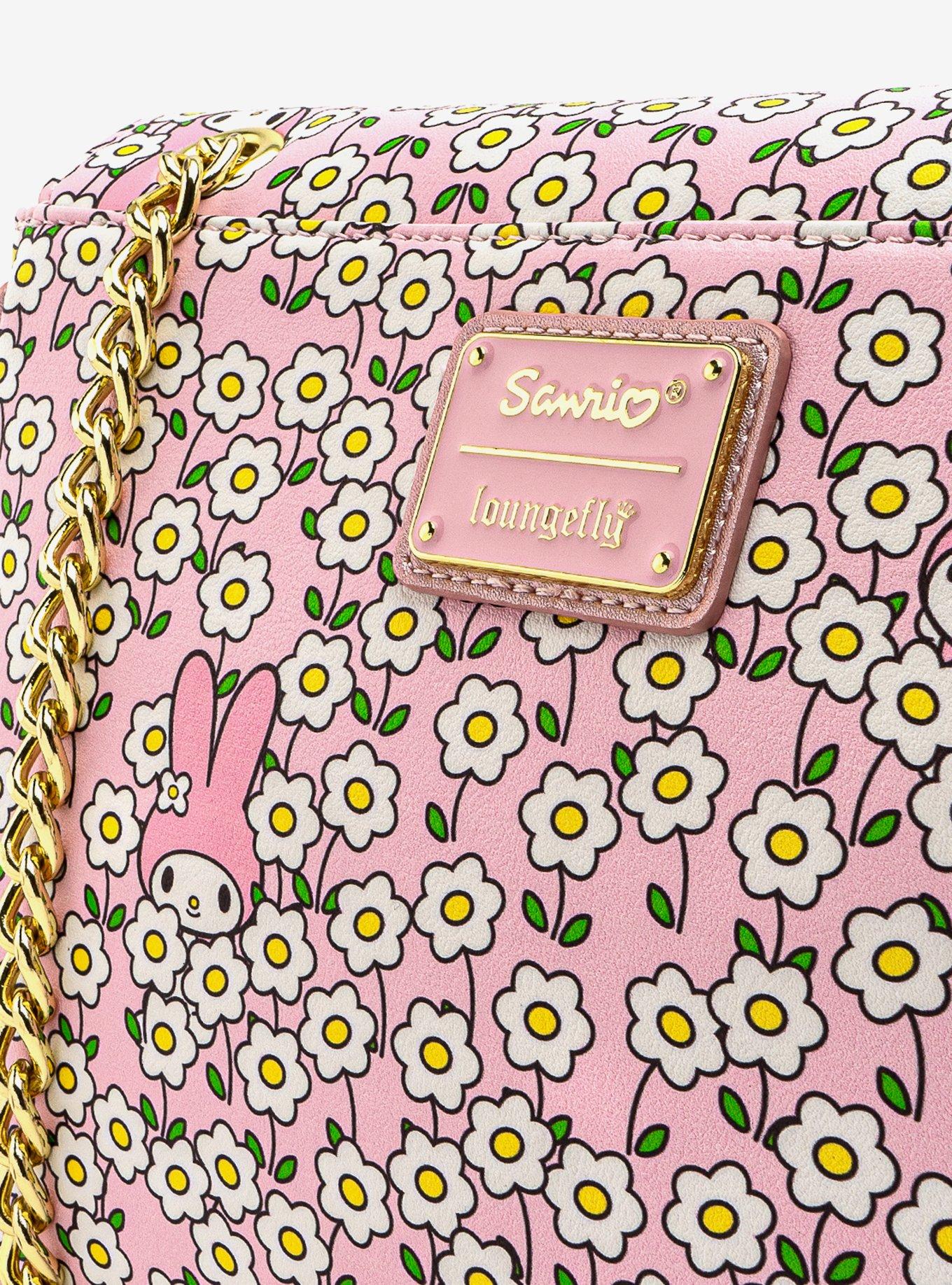 Loungefly Sanrio My Melody Flower Field Crossbody Bag, , alternate