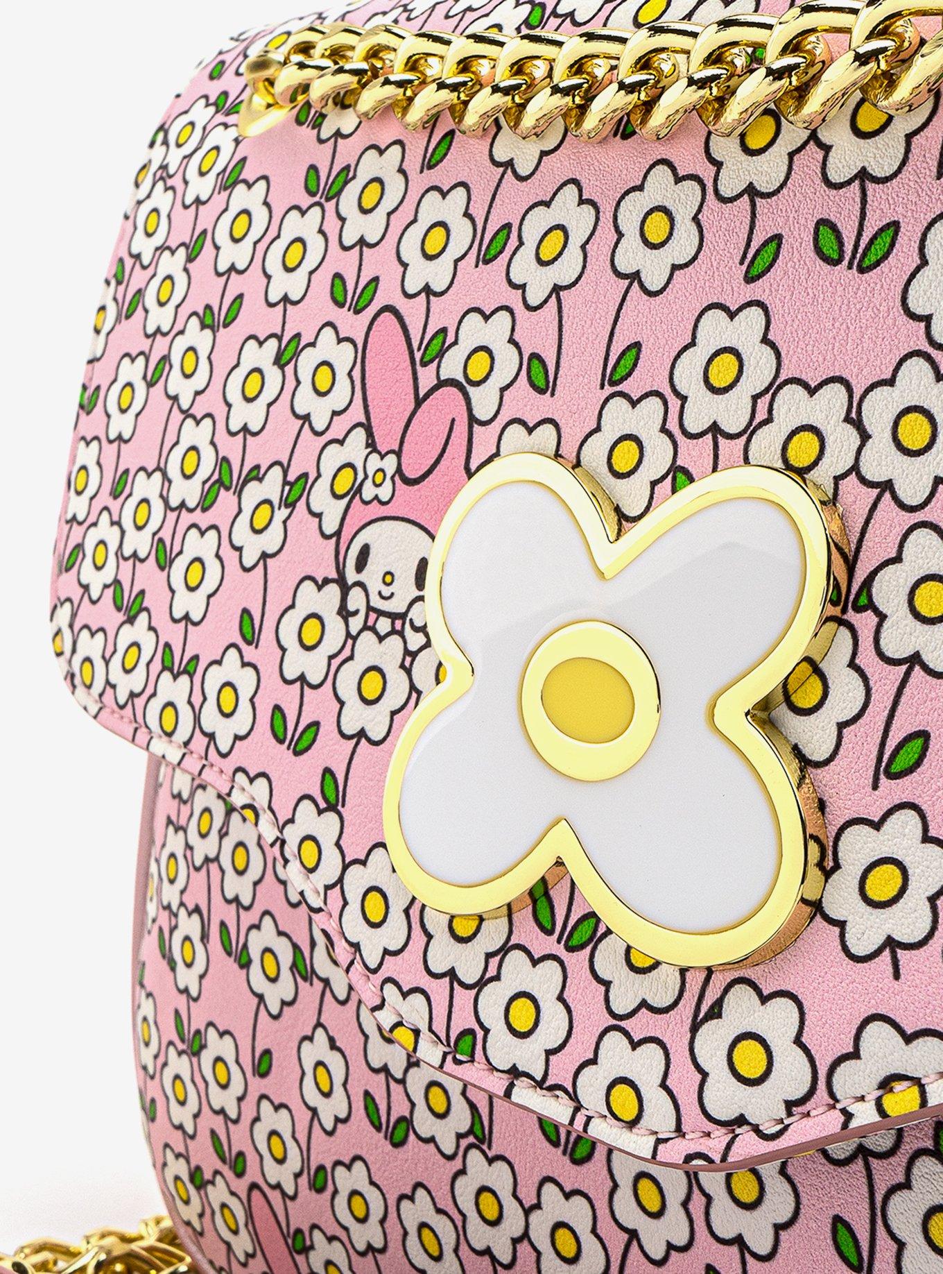 Loungefly Sanrio My Melody Flower Field Crossbody Bag, , alternate
