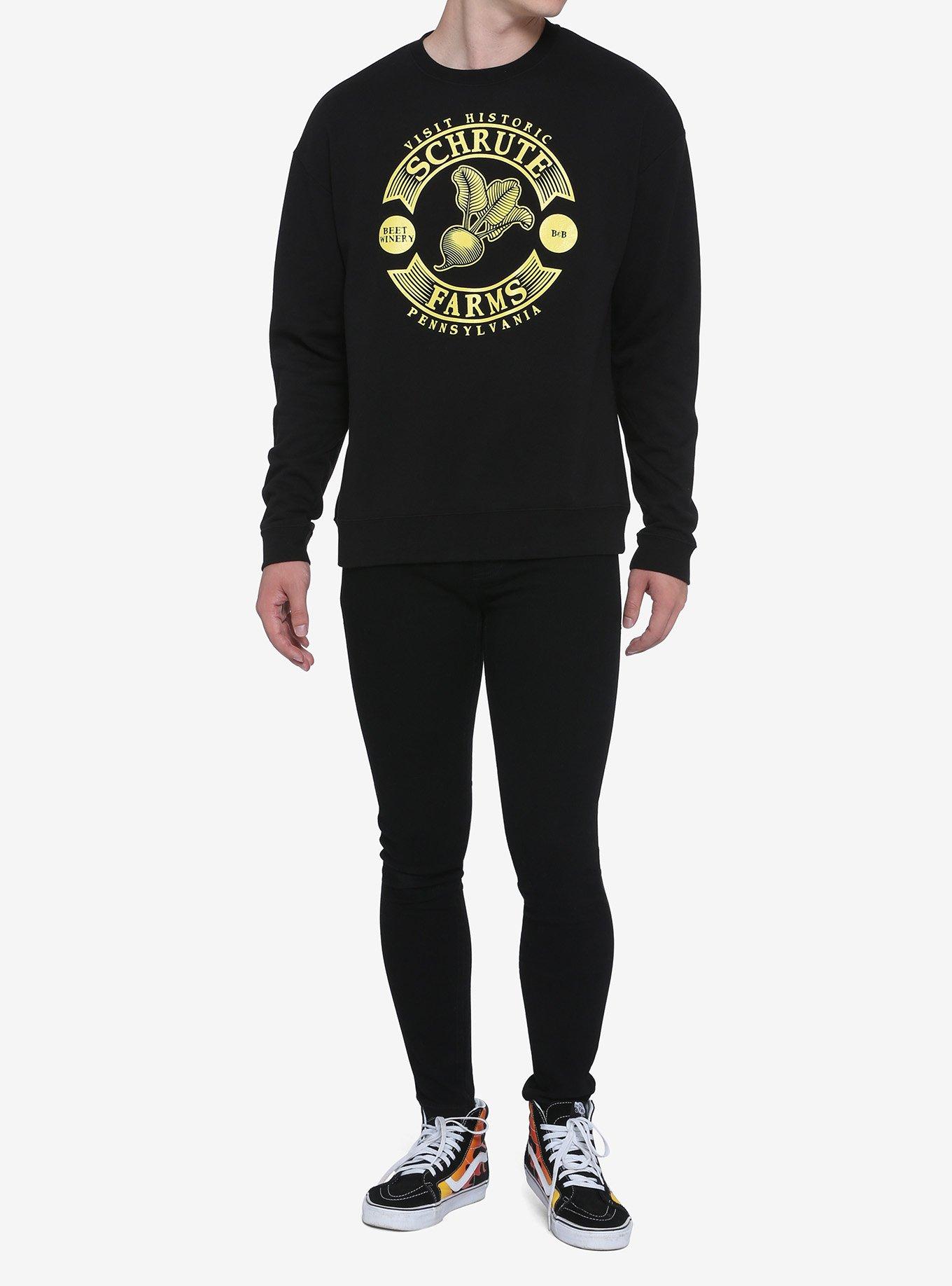 The Office Visit Historic Schrute Farms Long-Sleeve T-Shirt, GOLD, alternate