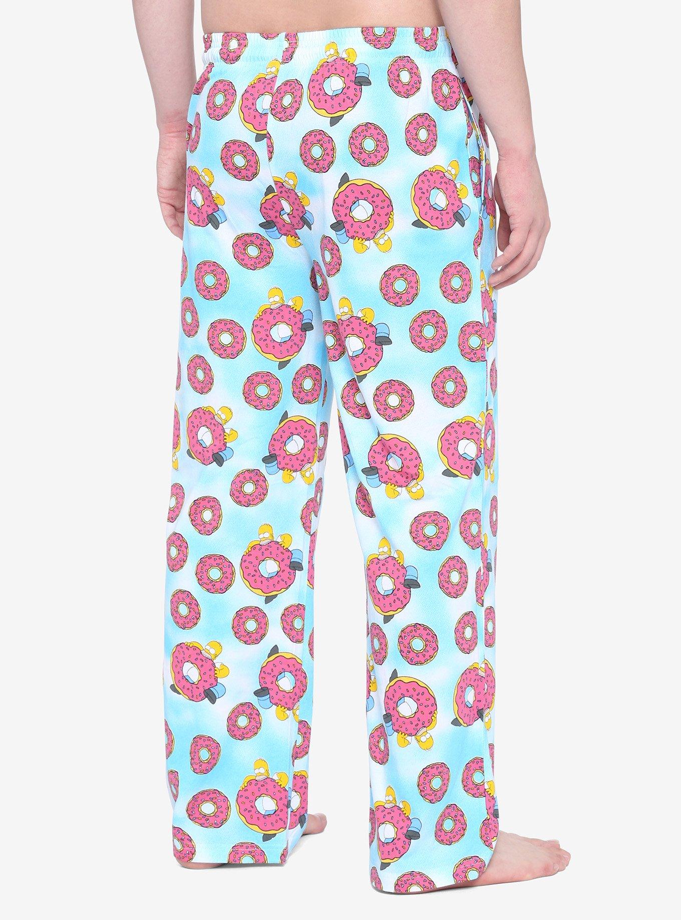 The Simpsons Homer & Donut Pajama Pants, MULTI, alternate