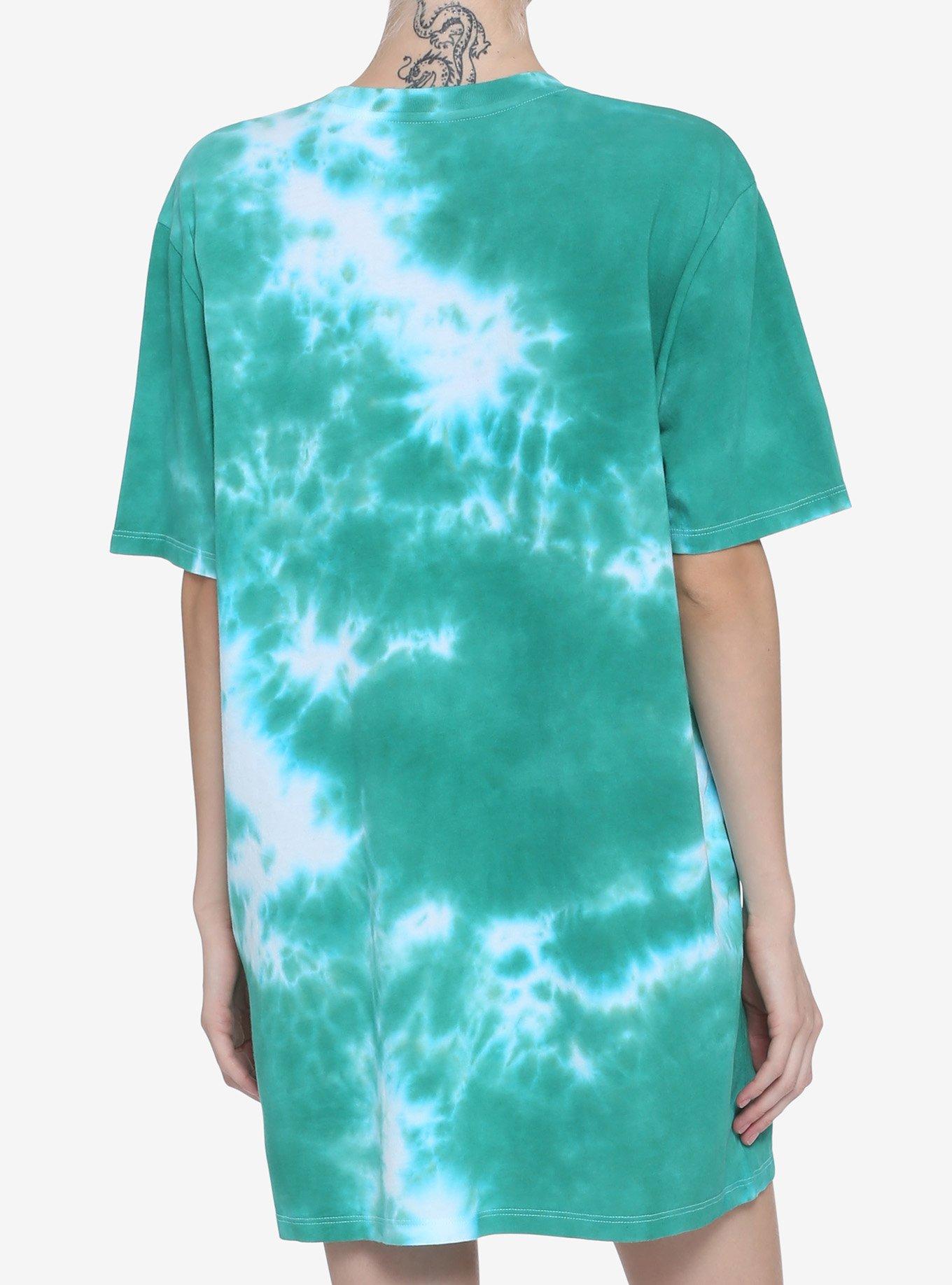 Her Universe Star Wars The Mandalorian The Child Tie-Dye T-Shirt Dress, MULTI, alternate