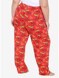 Cheetos Flamin' Hot Logo Girls Pajama Pants Plus Size, MULTI, alternate